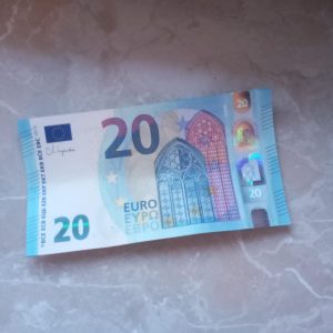 Comprar billete de 20 euros