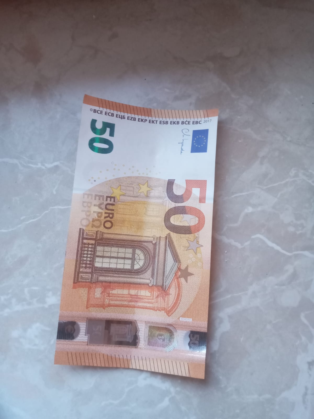 billete de 50 euros